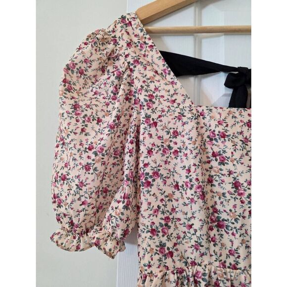 Tuckernuck HYACINTH HOUSE Pink Floral Isla Maxi Dress S NWOT - Picture 5 of 12